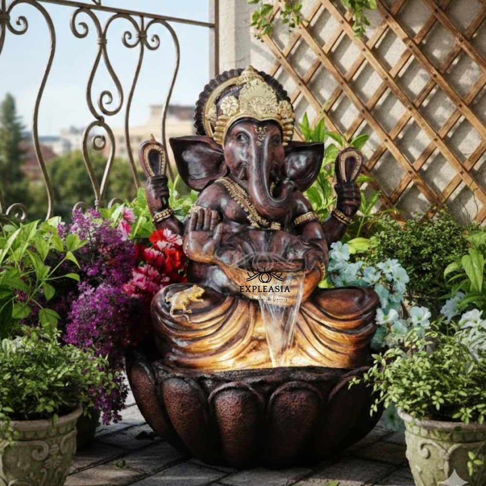 Ganesha Water Fountain for Home Décor