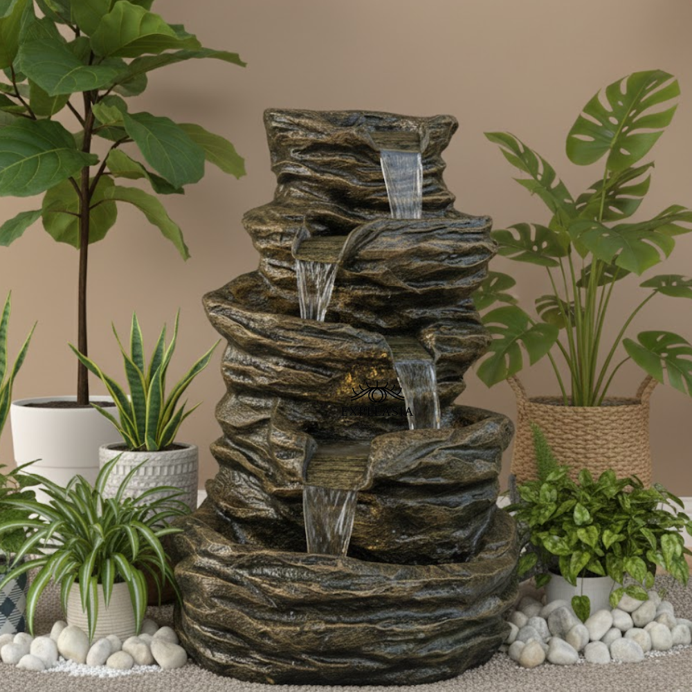 Garden Water Fountain for Outdoor Décor