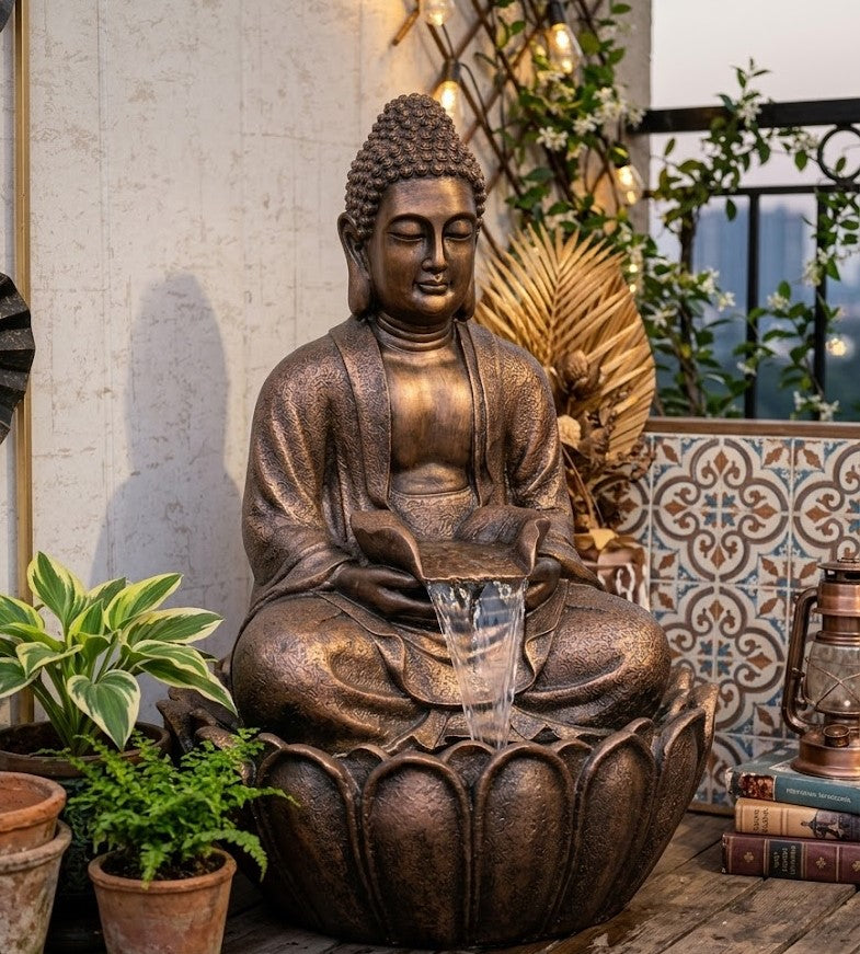 Buddha Water Fountain for Home
