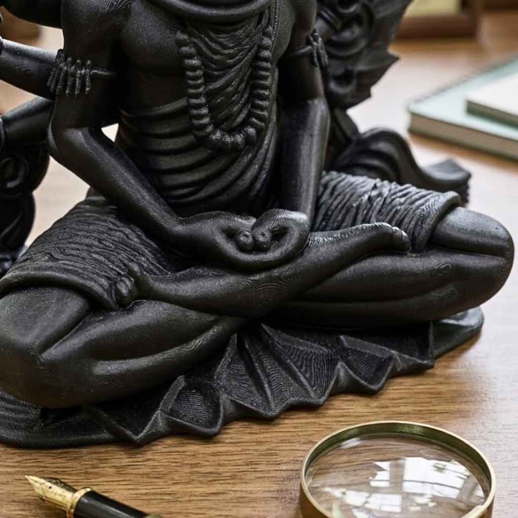 Lord Shiva 3D Idol Black – Buy Online India – Expleasia