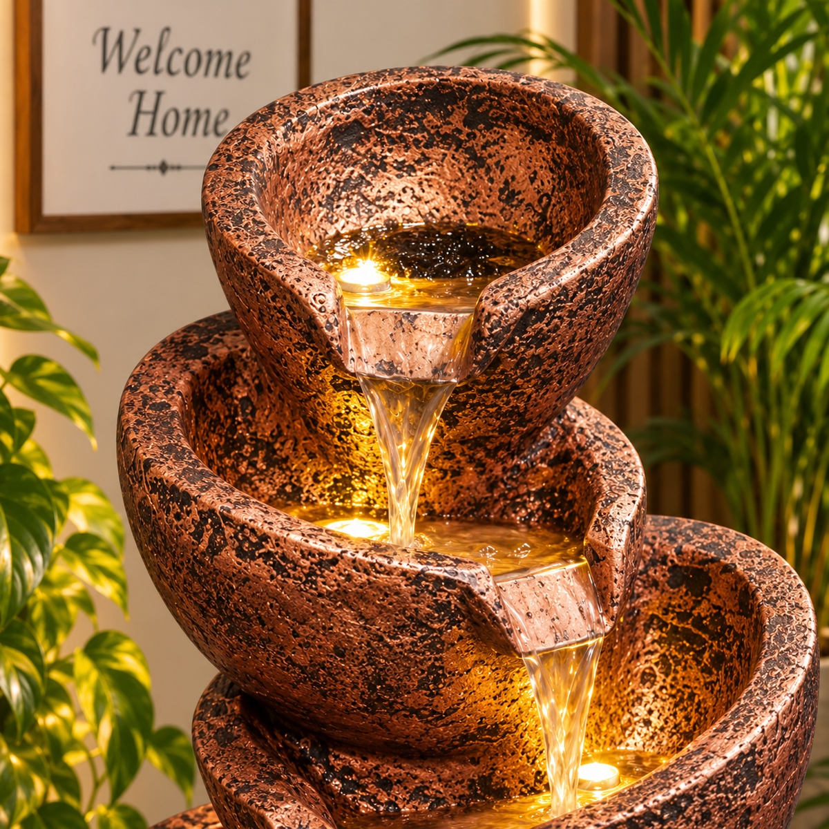 EXPLEASIA 5-tier Stacked Pot Water Fountain – product image 32