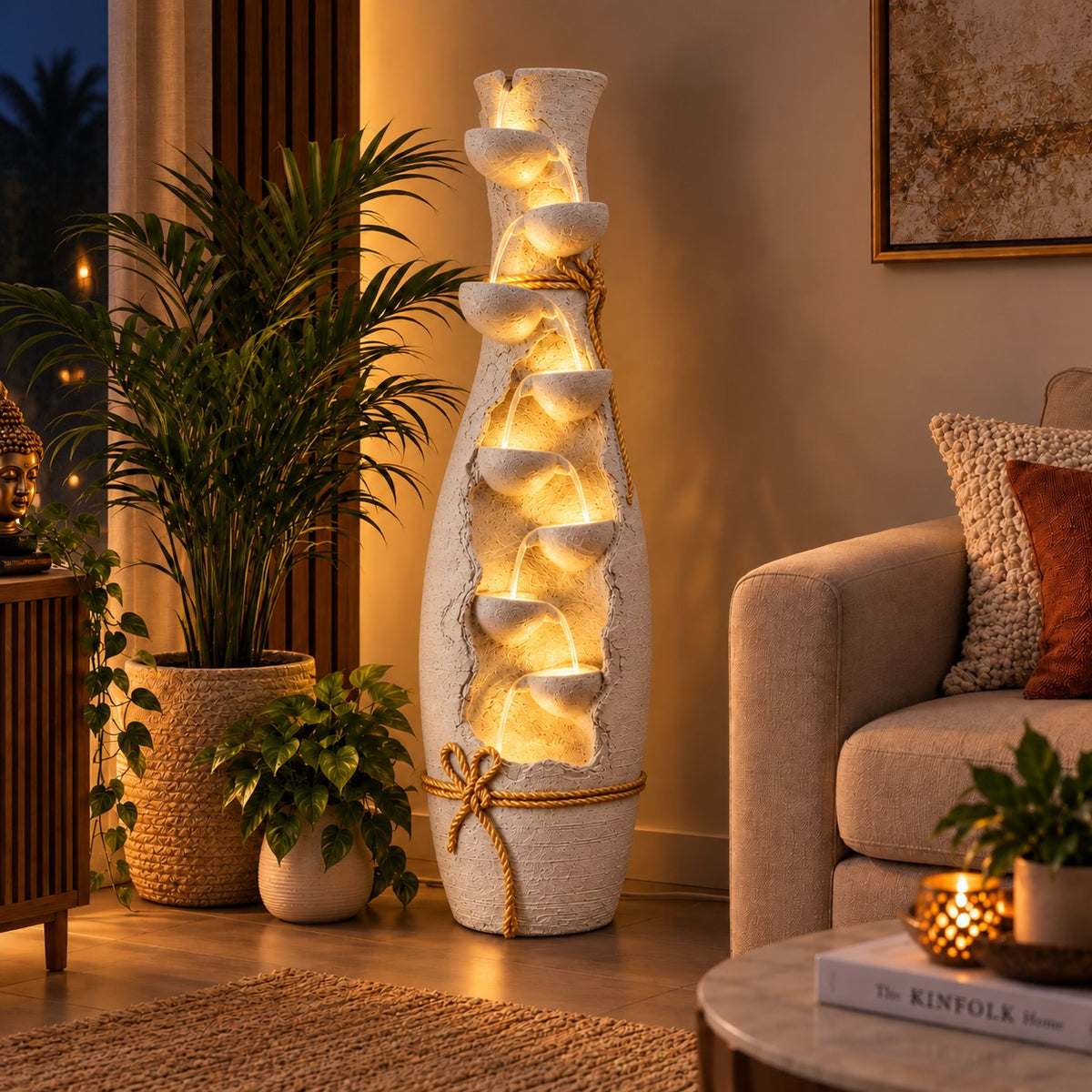 Magnum Lamp Water Fountain – Big Size | For Home, Garden & Living Room