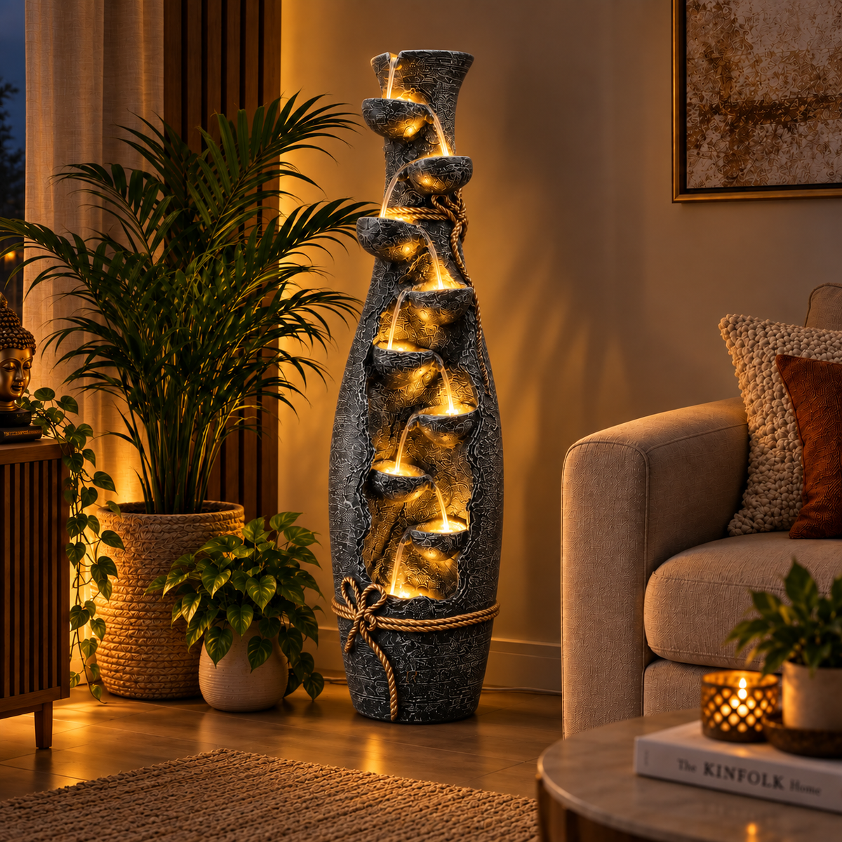 Magnum Lamp Water Fountain – Big Size | For Home, Garden & Living Room