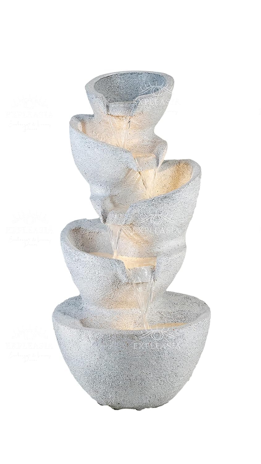 Stacked Pot Water Fountain for Home, Water Fountain for Garden, Water Fountain for Living Room, Water Fountain for Home vastu, Fountain, Fountain for Home décor Waterfall
