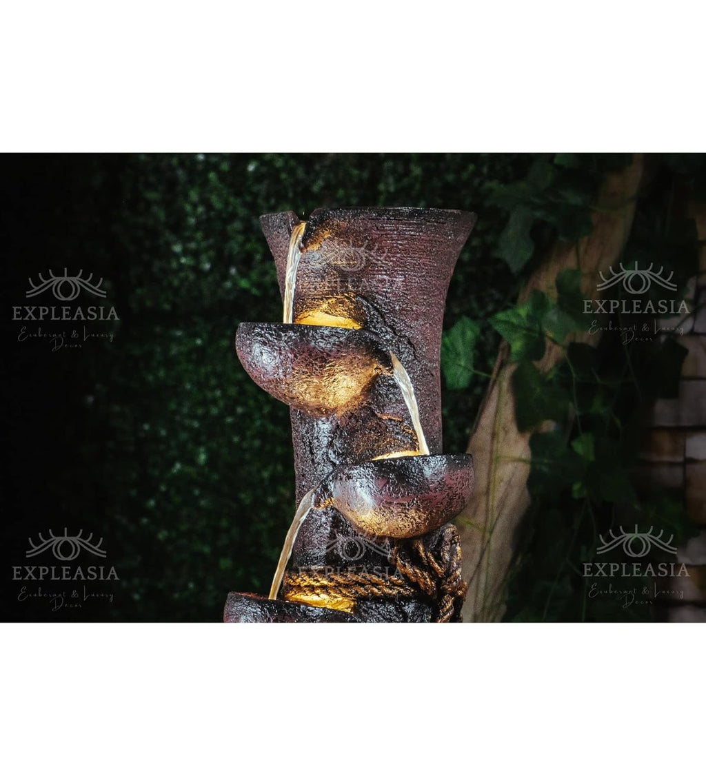 Magnum Lamp Water Fountain for Home, Water Fountain for Garden, Water Fountain for Living Room, Water Fountain for Home vastu, Indoor Water Fountain for Home décor Big Size