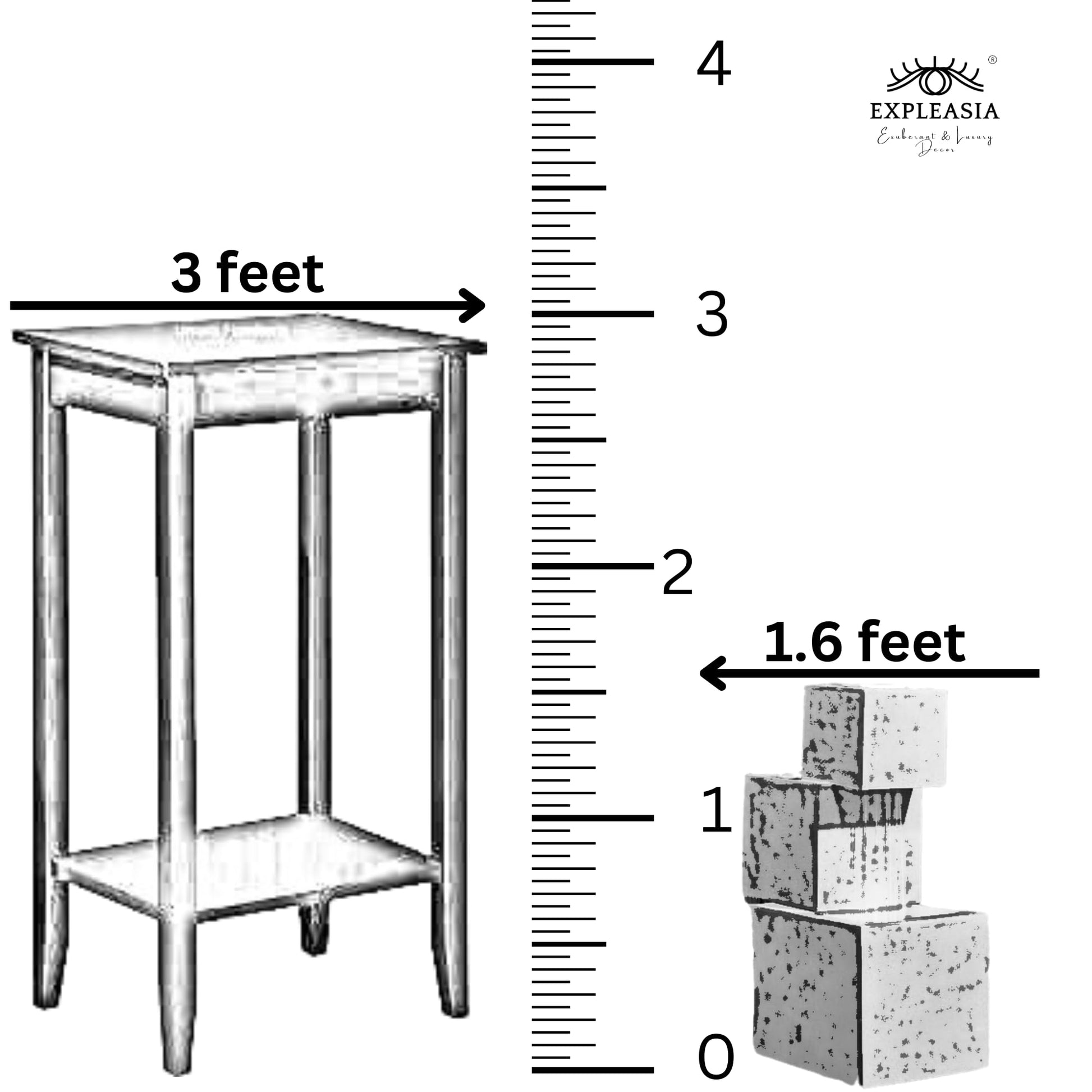 Serenity Shower Modern Planter Collection Water Fountain for Home, Garden, Offices, for Home vastu, Fountain for Home décor Waterfall