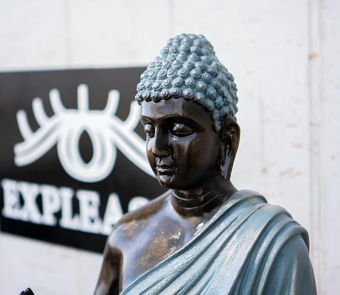 Buddha Showpiece, Statue for Home Decor, Buddha showpiece | Buddha | Buddha for Home Decor | Interior Design | Showpiece for Home, Office, Hotel
