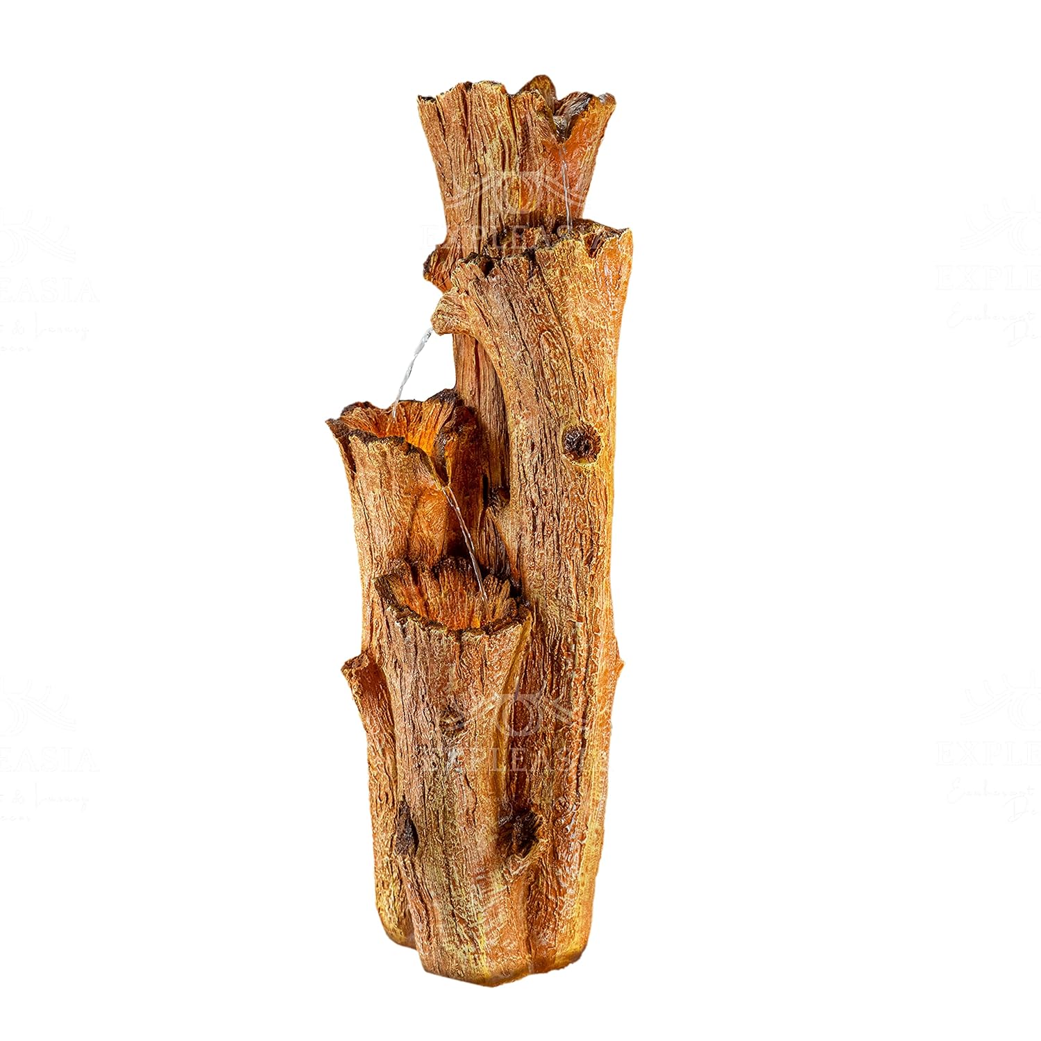Nature Inspired Carved Tree Water Fountain, Water Fountain for Garden, Water Fountain for Home vastu, Fountain for Home décor Waterfall, Indoor Water Fountain Big Size