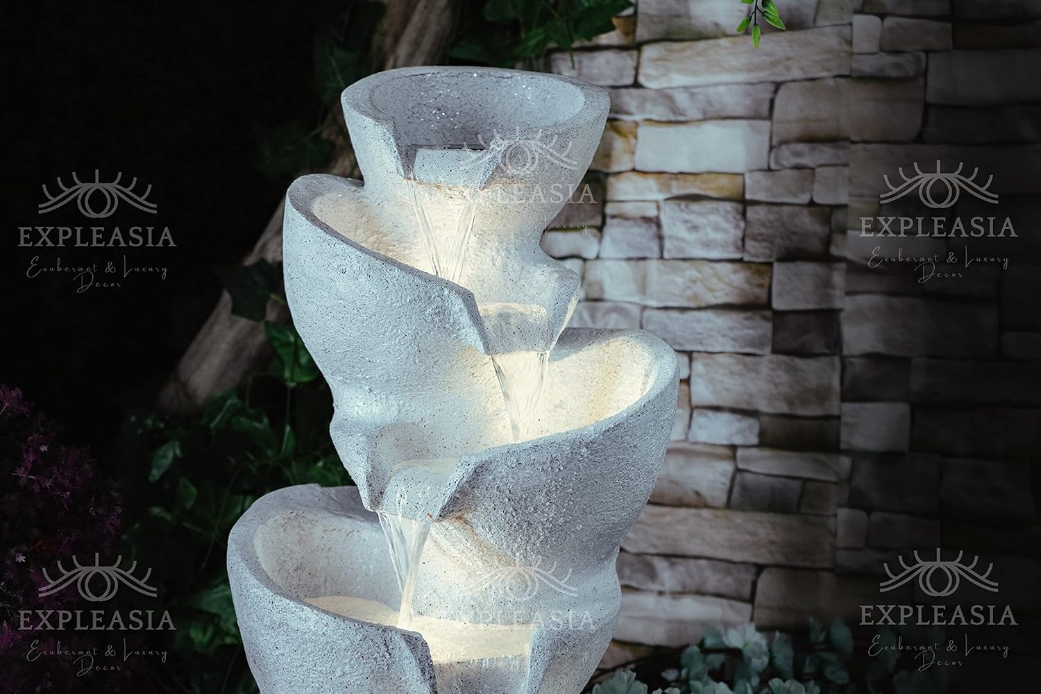 Stacked Pot Water Fountain for Home, Water Fountain for Garden, Water Fountain for Living Room, Water Fountain for Home vastu, Fountain, Fountain for Home décor Waterfall