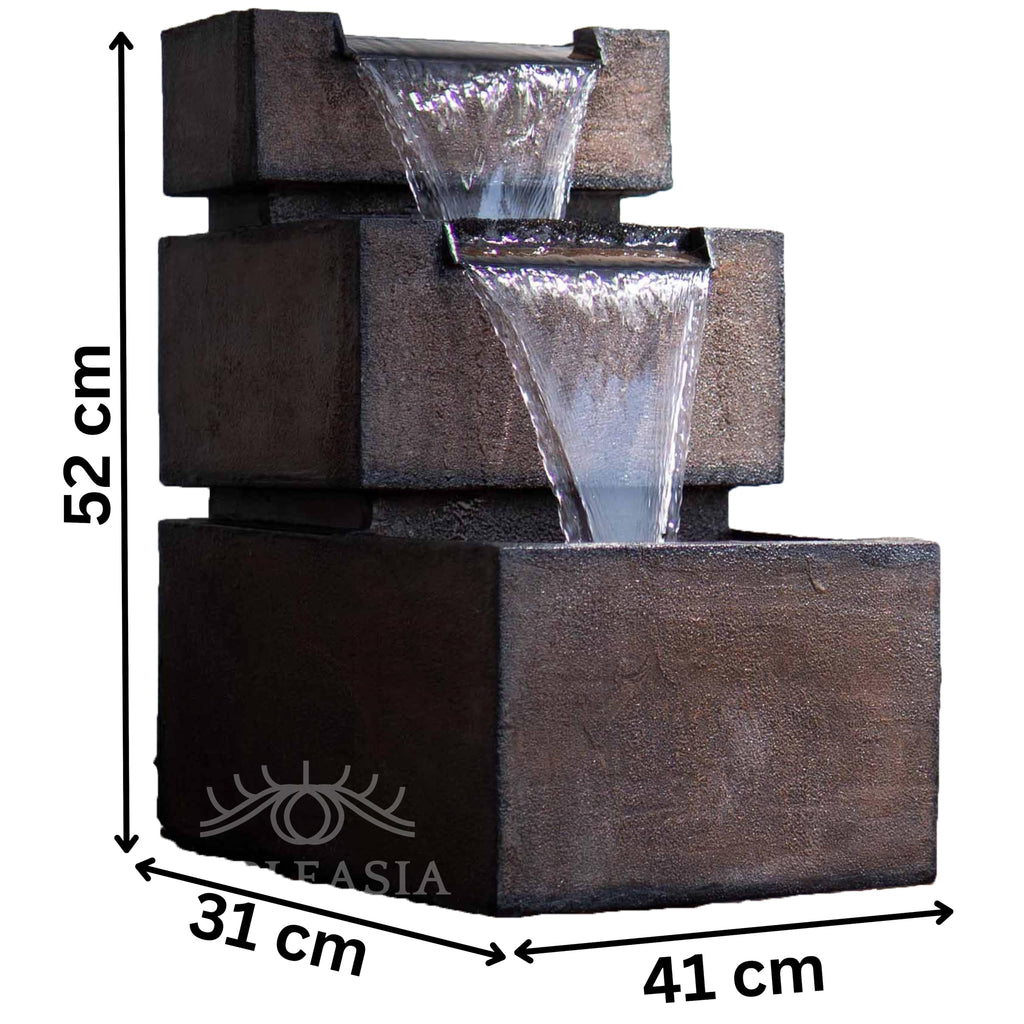 Table top Wall Back Water Fountain, Water Fountain for Home vastu, Fountain for Home décor Waterfall
