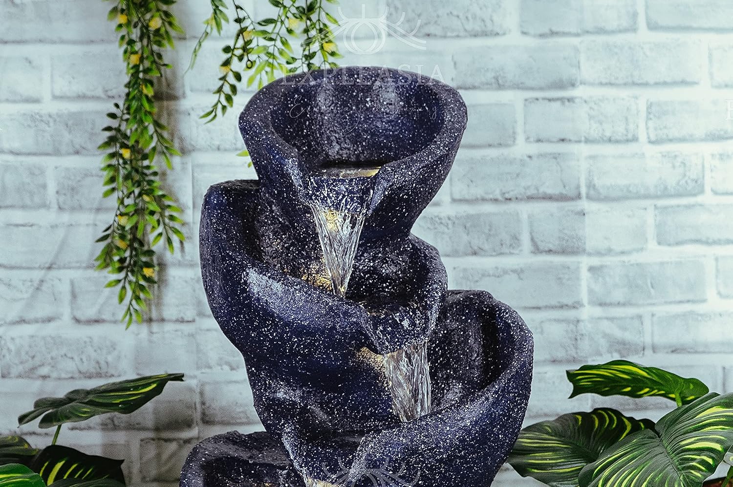Stacked Pot Water Fountain for Home, Water Fountain for Garden, Water Fountain for Living Room, Water Fountain for Home vastu, Fountain, Fountain for Home décor Waterfall