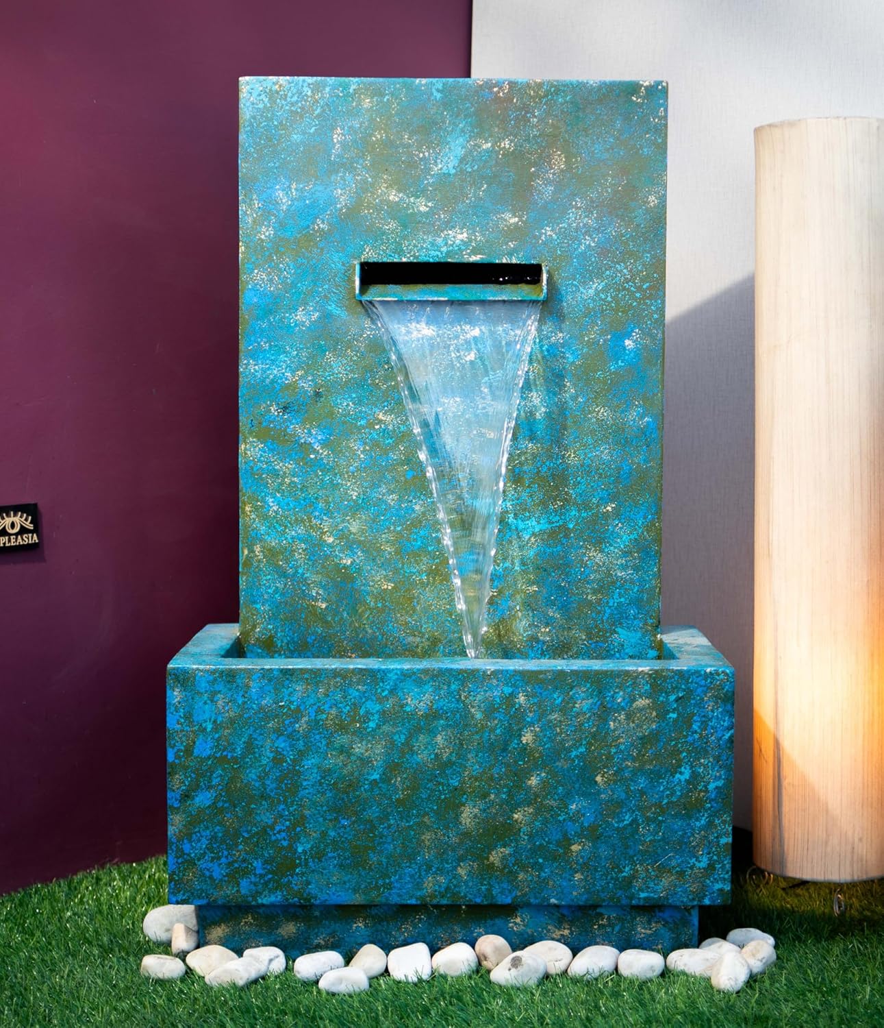 3 Feet Slate Water Fall Water Fountain, Water Fountain for Garden, Water Fountain for Home vastu, Indoor Fountain for Home décor Waterfall, Water Fountain for Home Big Size