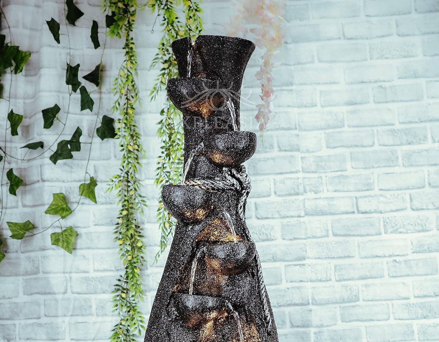 Magnum Lamp Water Fountain for Home, Water Fountain for Garden, Water Fountain for Living Room, Water Fountain for Home vastu, Indoor Water Fountain for Home décor Big Size