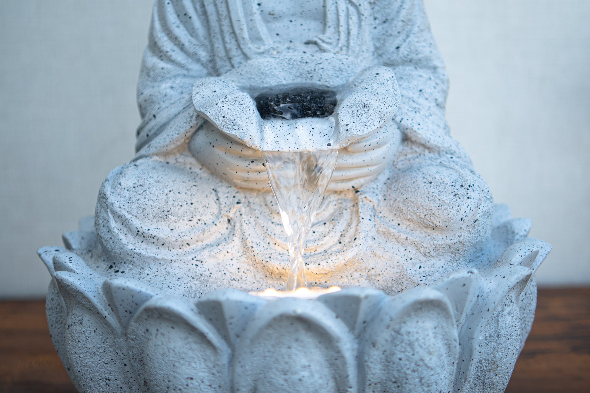 2ft Lotus Buddha Water Fountain for Home, Office, Buddha Water Fountain for Home, Buddha Water Fountain Indoor Home décor, Buddha Fountain Small