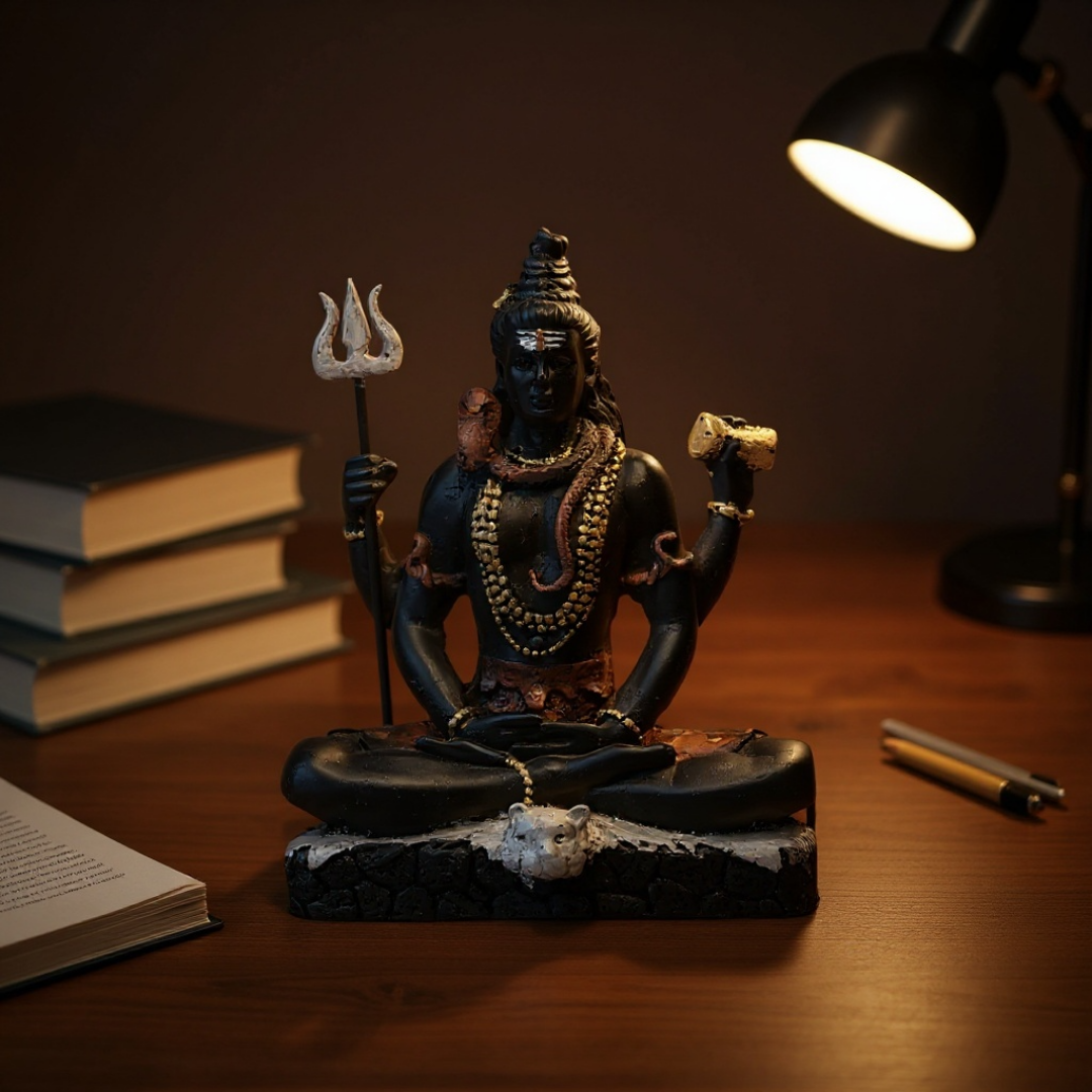 Decorative God Idol Showipece for Car deshboard, Office Table and Home Temple, Gift Item
