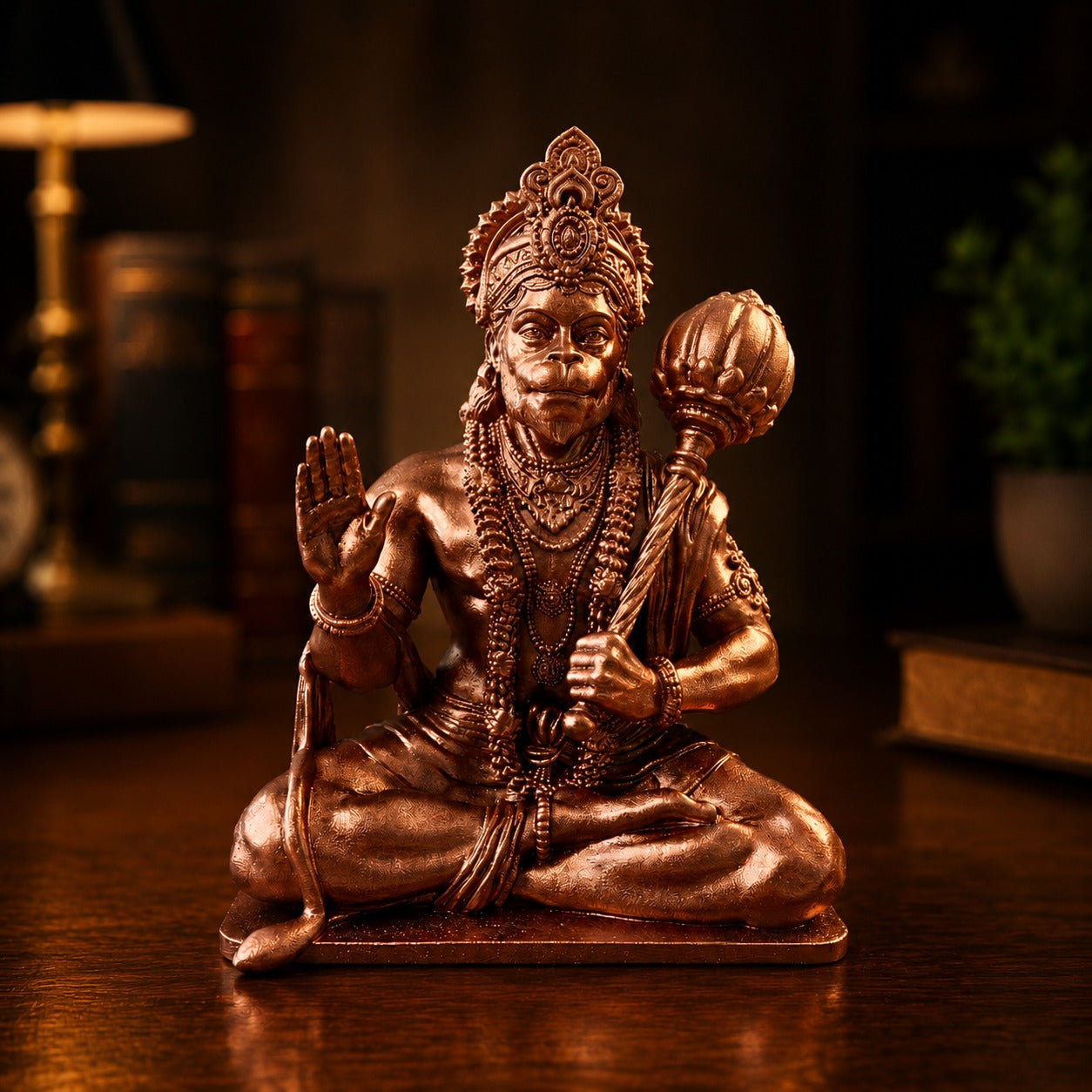3D Printed Lord Hanuman Idol Showpiece for Home, Car & Gifting